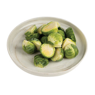 BRUSSEL SPROUT CUT HALF/PEEL 芽甘蓝小洋包菜 - 切半或去皮 (2KG/PKT)