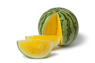 WATERMELON YELLOW 黄肉无子西瓜 (5KG/NOS)